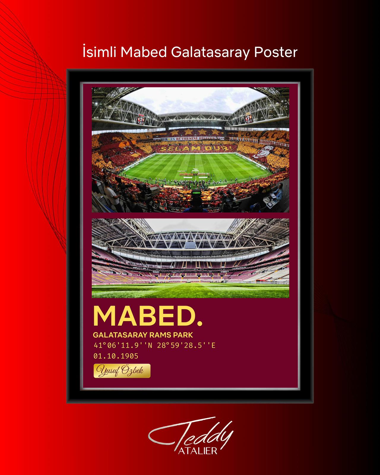 Mabed İsimli Galatasaray Taraftar Posteri