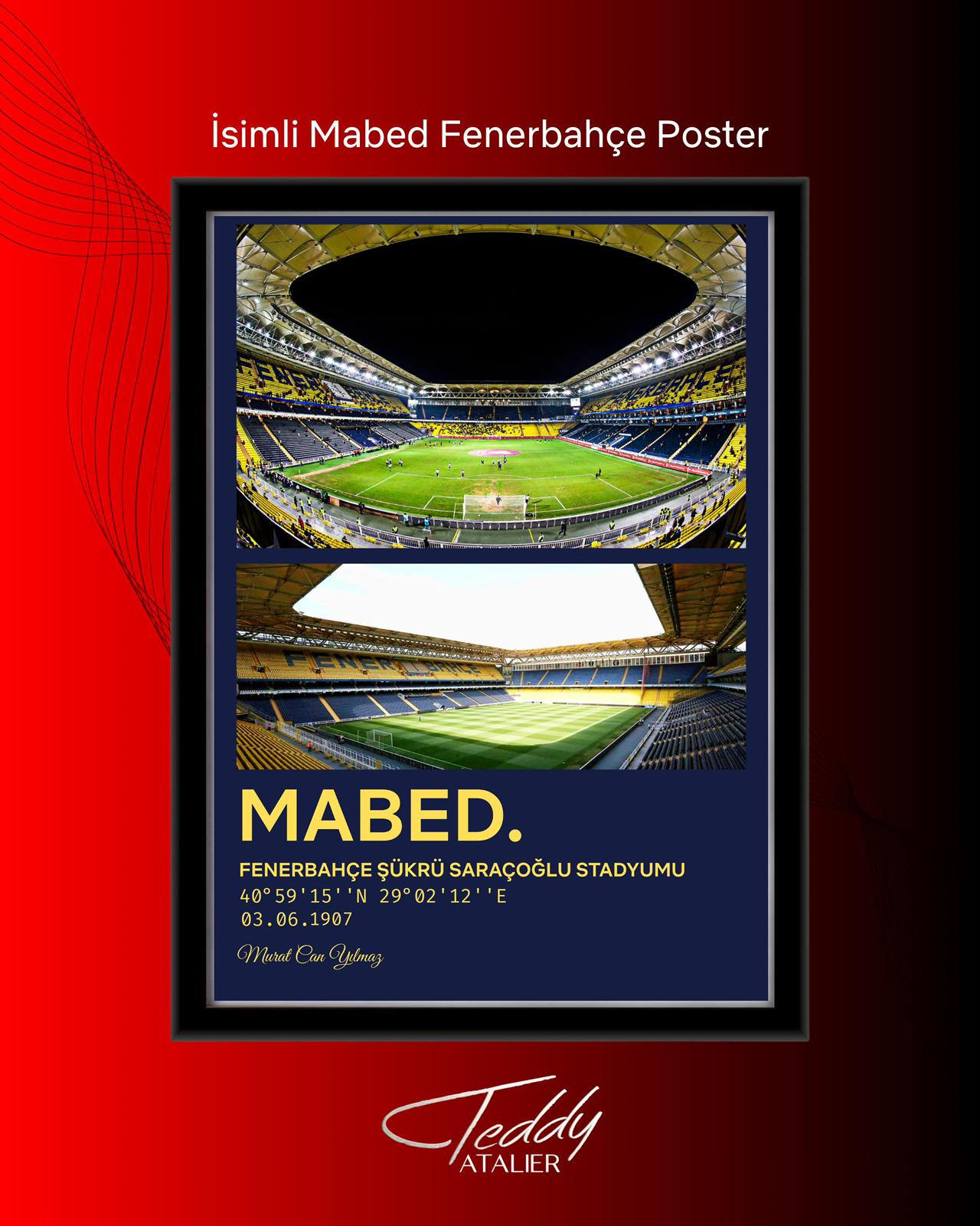 Mabed İsimli Fenerbahçe Poster